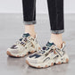 Spring Women's Shoes Sports Shoes Female Students Korean Version of The Ins Super Fire Daddy Shoes Running Casual Shoes