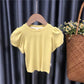 Girls' Cotton Suit Summer Female Baby Baby Solid Color Short-sleeved Little Girl Skirt Pants Thin Section