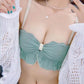 Girls Underwear Flat Chest Special Adjustable Detachable Shoulder Straps No Steel Ring Soft Upper Support Breathable Gather Stereotyped Bra