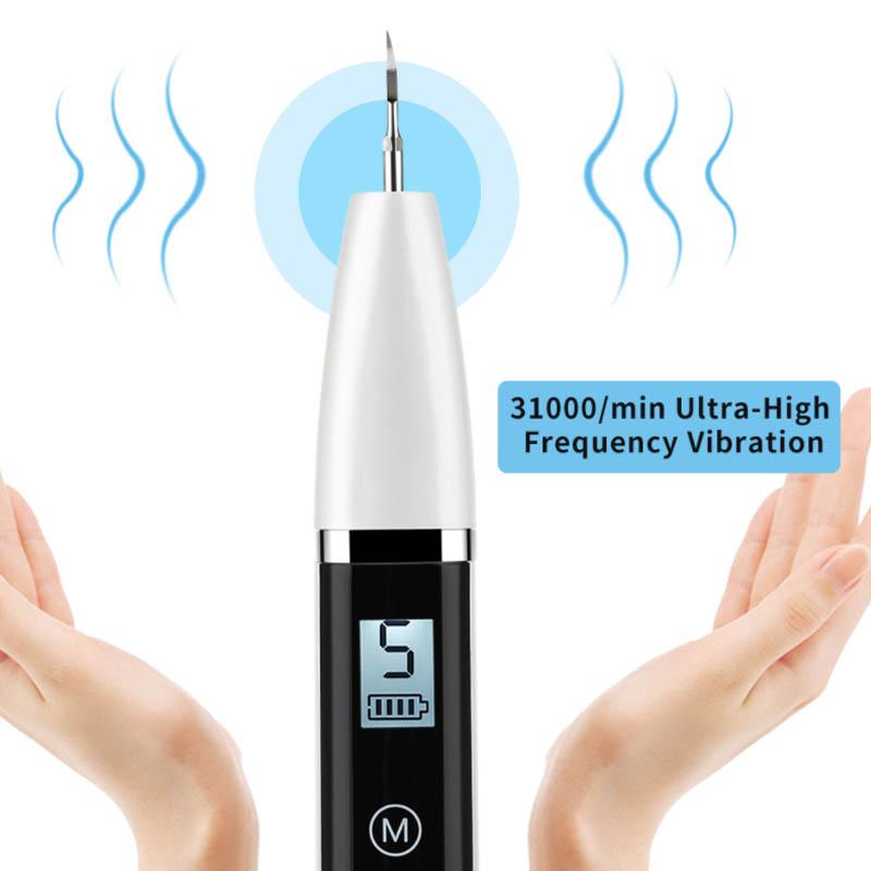 Electric Household Ultrasonic Dental Scaler Dental Calculus Remover Tartar Smoke Tea Stain Cleaning Artifact Electric Dental Scaler