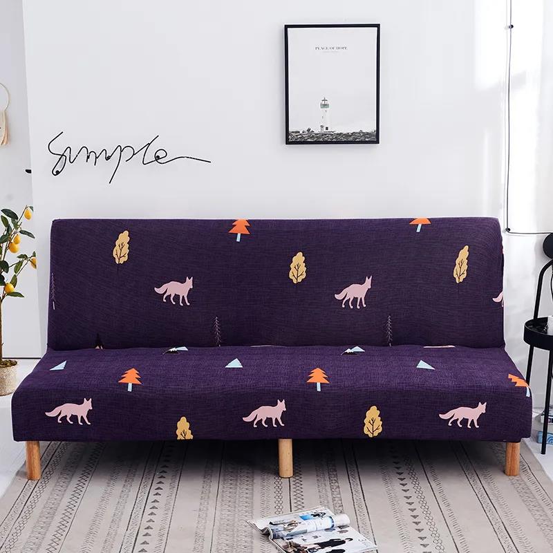 Sofa-bed Cover All-inclusive Thickening Universal Elastic Folding No Armrest Lazy Sofa-bed Cover Sofa Cover