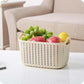 Household Imitation Vine Plastic Storage Basket Remote Control Cosmetic Fruit Storage Box