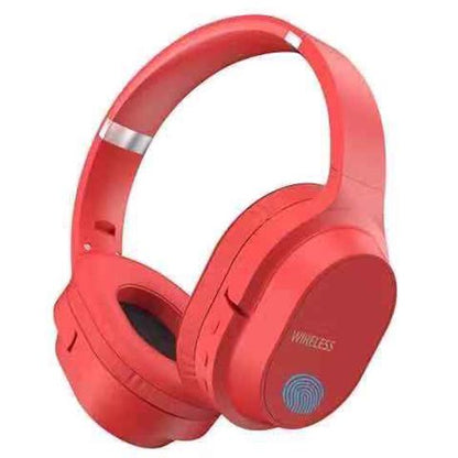Touch Control Bluetooth 5.0 Headphones Wireless Headset Sports with Mic Support TF Card for Pc Phone
