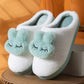 Winter Home Indoor Warmth Couple Plush Household Non-slip Platform Confinement Shoes
