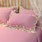 French Lace Pillowcase Washed Ice Silk Pillowcase Double Pillowcase 48x74 One Pair