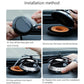 Helicopter Shape Solar Aroma Diffuser Car Decoration Ornaments Aluminum Alloy Solar Rotating Aircraft Car Accessories