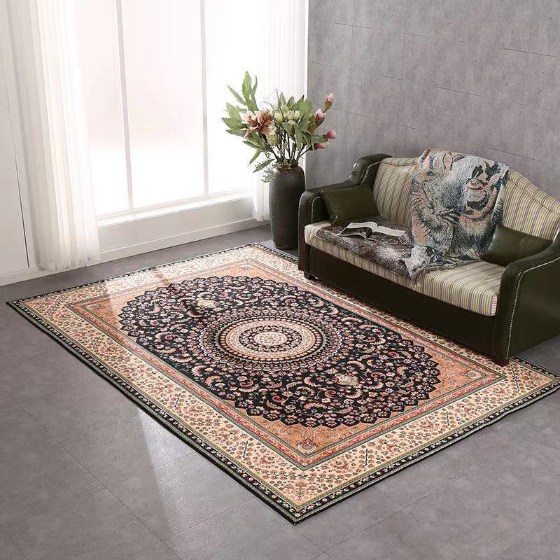 Luxury Bedroom Bedside Carpet European Style Carpet Living Room Carpet Household Carpet