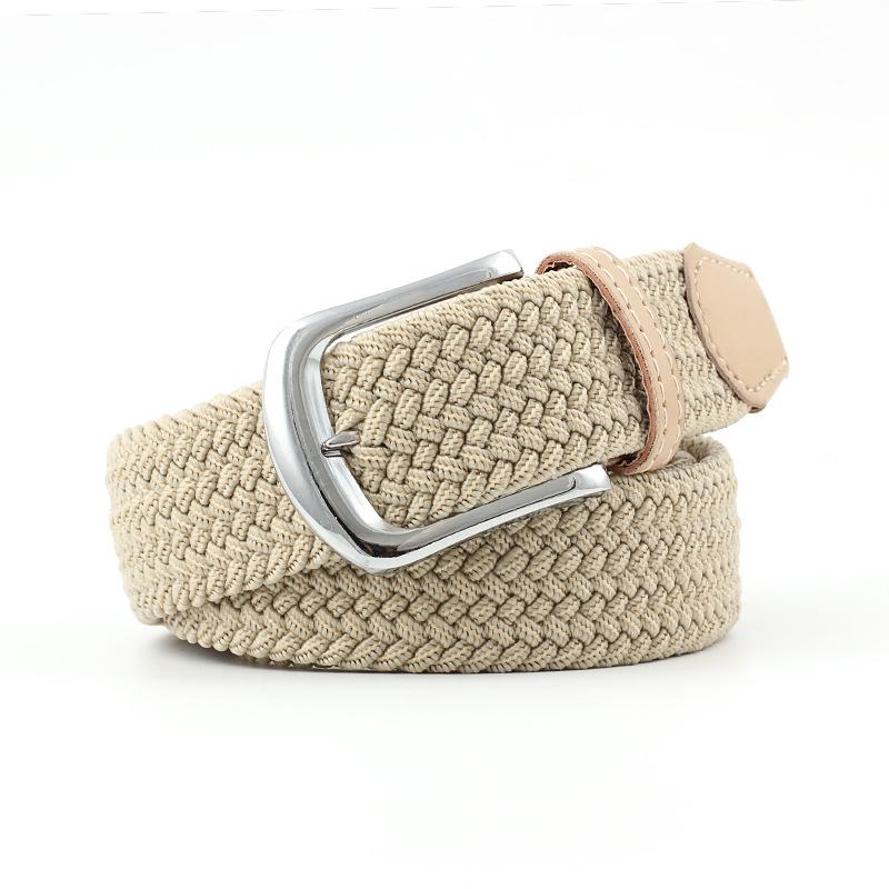 Belts for Women Mental Pin Buckle Waist Belt Ring Decoration Simple Belt Waistband