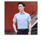 Men's Short-sleeved Shirt Professional Wear Summer White Self-cultivation Tooling Business Sales Solid Color with The Same Paragraph Non-iron