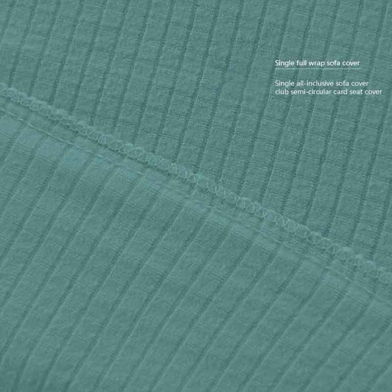 Single Sofa Cover Sofa Cushion Four Seasons Universal Non-slip All-inclusive Fabric Semi-circular Sofa Towel Cover Dust-proof Protective Cover