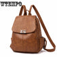 Backpack Multifunction Women Backpack Leather School Bag For Girls Fashion Travel BackPack