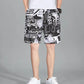 Men's Shorts Summer Beach Pants Men's Large Size Loose Quick-drying Sweat-absorbent Five Pants Outer Wear Fashion Casual Shorts