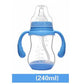 240ml Wide Mouth Baby Infant Kids Automatic Pipette Straw Pacifier Nipple Milk Feeding Bottle