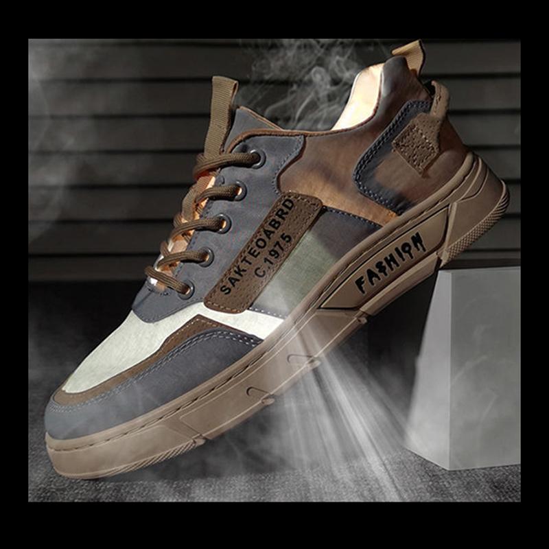 Summer Breathable Men's Shoes Korean Style Boys Board Shoes Umbrella Canvas Shoes All-match Sports Casual Shoes