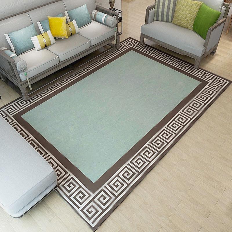 Chinese Style Living Room Sofa Tea Carpet Simple Chinese Style Zen Bedroom Bedside Mat