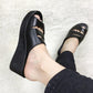 Women's Sponge Cake Thick-soled Soft Slippers Women's Wedge Heel Summer High-heeled Waterproof Platform Fish Mouth Sandals and Slippers