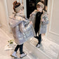 Girls' Disposable Down Padded Jacket Winter Korean Style Padded Jacket Winter Clothes Warm and Windproof Padded Coat