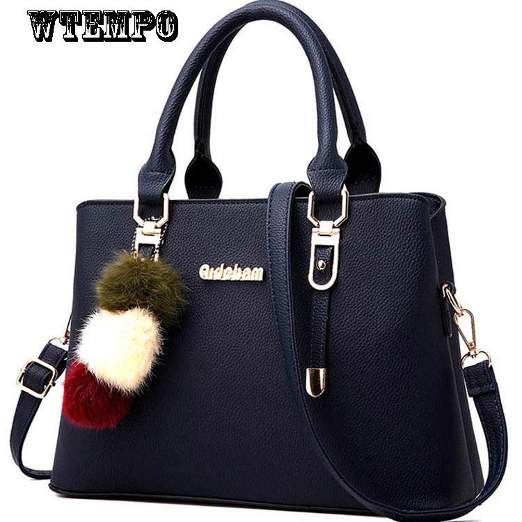 Leather Handbags Women Bag High Quality Casual Shoulder Bag Elegant and Temperament