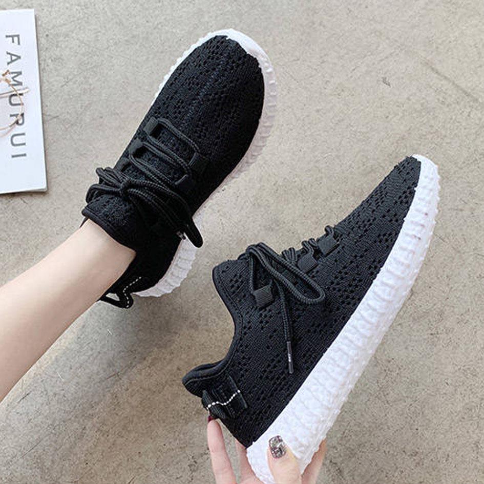 Breathable Coconut Shoes Female Summer Korean Version of Wild Pink Shoes Women's Sports Shoes