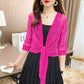 Short Cardigan Shawl Plus Size Ladies Thin Lace Shawl Fashion Breathable Sun Protection Clothing