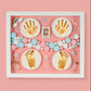 Baby's Hand and Foot Impression Mud Fetal Hair Souvenir Photo Frame Newborn Baby's Hand and Foot Impression Permanent Full Moon Hundred Day Gift
