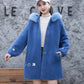 Autumn and Winter Korean Version of Loose Cardigan Thick Long-sleeved Coat Non-shedding Mid-length Sweater