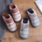 Autumn and Winter Cotton Slippers Men's Large Size Indoor Home Home Warm Non-slip Cotton Slippers