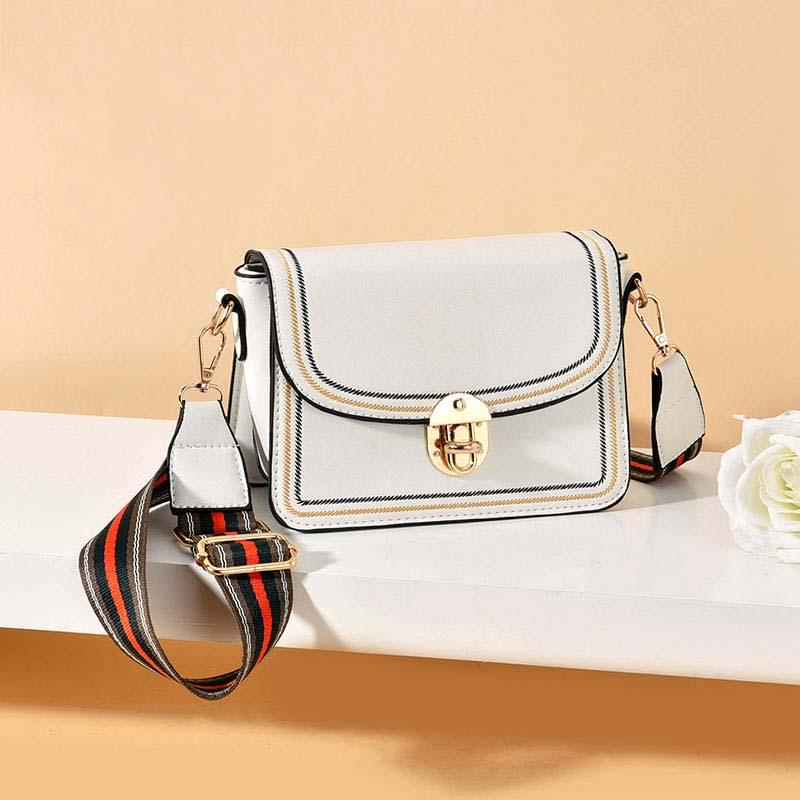 Ladies Fashion Sweet Small Shoulder Bag for Girls PU Leather Crossbody Handbags for Women