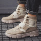 Men's Army Military Boots Casual Sneaker Autumn Winter Fashion Martin Boots Men's Shoes Desert Boots