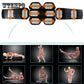 Abdominal Muscles Abdominal Muscle Stickers Abdominal Muscles Abdominal Slimming Belt Unisex male