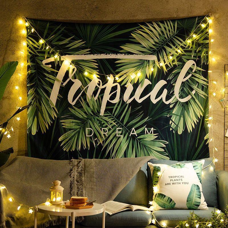 Tapestry Wall Hanging Black White Mandala Indian Dream Catcher Decor