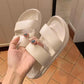 Thick-soled Sandals and Slippers Women's Summer Fashion Retro Hong Kong Flavor Harajuku Style Beach Shoes
