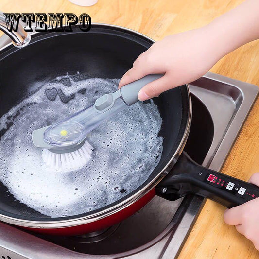 Brand Dishwashing Scrubber Bowl Cleaning Brush Scouring Pad Pot Pan Wash Kitchen Cleaner