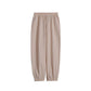Casual Pants Women's Summer Thin Loose-fitting Sports Pants Nine Points Cotton and Linen Harem Pants Bloomers