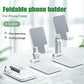 Universal Foldable Phone Stand Support Desk Mobile Phone for IPhone IPad Adjustable Metal Desktop Tablet Holder