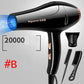 1600W High Power Commercial Hair Dryer Set Blu-ray Hair Care Hot/cold Hair Dryer Barber Equipment