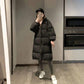 Down Jacket Women's Mid-length Hooded Korean Bread Coat Loose Coat Winter