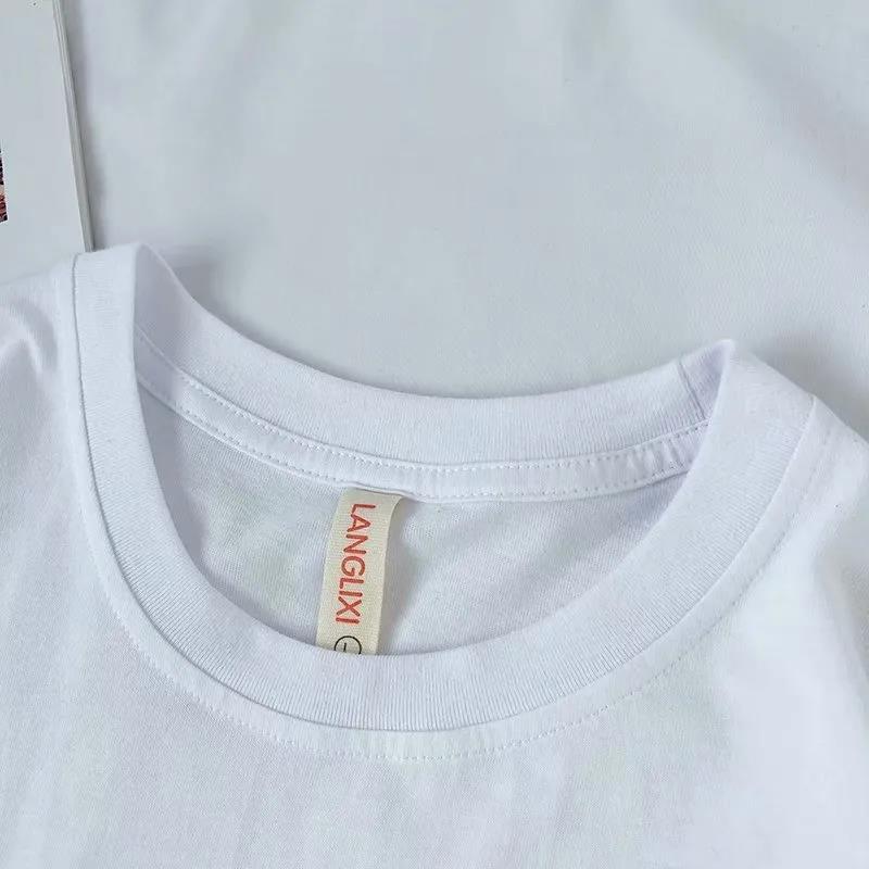 Yin Qing Round Lack Chinese Style Short-sleeved T-shirt Loose Trend on Bf Couples Literary Men's Short-sleeved