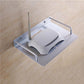 Single Wall Mount Tv Storage Box Router Shelf Bracket Holder Set-Top Box Mini Player Stand Rack Aluminum Single Layer Space