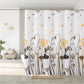 Bathroom Thickened Shower Curtain Cloth Waterproof and Mildew Proof Shower Curtain Bathroom Partition Curtain Curtain