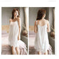 Women's Sexy Lace Pajama Summer Ladies Mesh Lace Sexy Nightdress Plus Size Nightdress