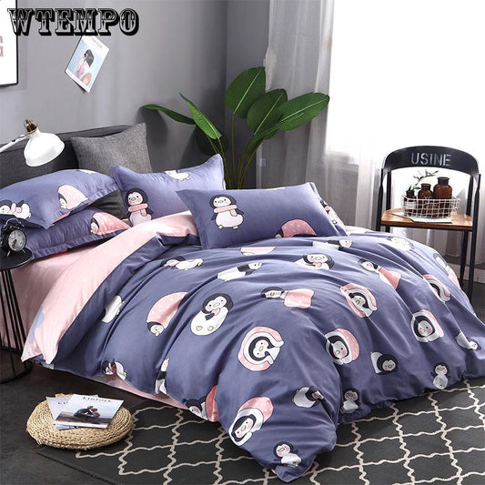 Home Textiles Comfortable 4pcs Bedding Soft Comfortable Bedding Set
