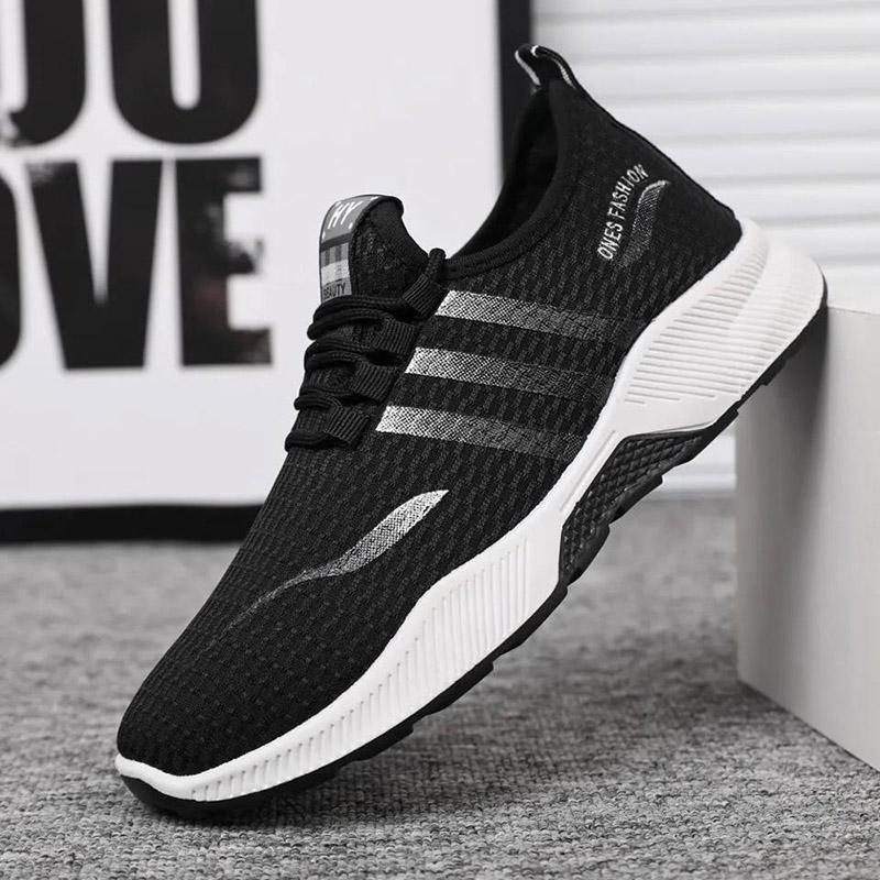 Men's All-match Shoes Casual Breathable Sports Shoes Light Non-slip Wear-resistant Running Shoes