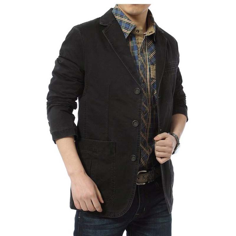 2021 Spring Autumn Men's New Coat Men's Single-breasted Suit Men's Casual jacket