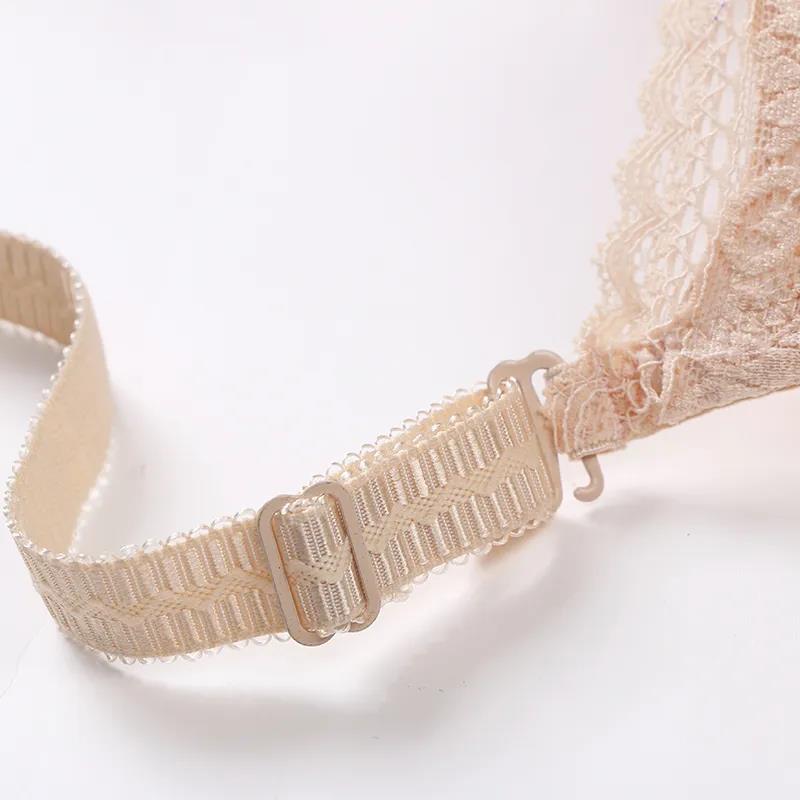 Steel Ring Lace Small Chest Gathers The Upper Thin and The Lower Thick Anti-sagging Shaping Sexy Breasts Upper Support Women's Underwear Bra
