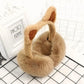 Women's Cute Cat Ears Foldable Earmuffs Korean Style Plush Ear Muffs Thickened Cold-proof Cartoon Earflap Winter Plush Ear Pad Cover Ear Protection