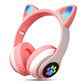 Cat Ear Headset 5.0 Bluetooth Headset Heavy Bass Mobile Game Computer Universal Noise Reduction High Quality Headset