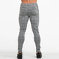 Fashion Men's Plaid Pants Casual Sports Pants Youth Stretch Slim Trend All-match Small Feet Long Pants