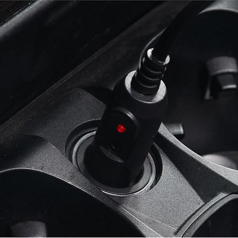 China Fu Flocking Car Five-piece Car Electric Heating Cushion Winter Seat Heater Cigarette Lighter Head