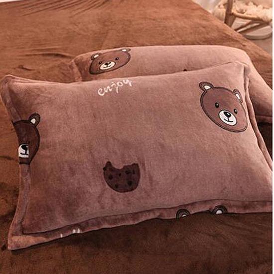 4pcs  Bedding Sets Bed Linen Plush Duvet Cover Flat Sheet Bedding Set Winter King  Queen Bed Set